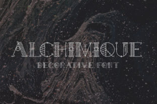 Alchimique: A Classy and Bold Display Font for Brand Identity