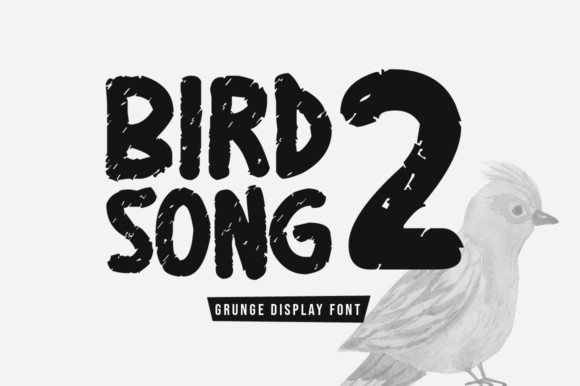 Birdsong Two: Whimsical Display Font Review