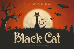 Black Cat: The Spooky Display Font for Standout Campaigns