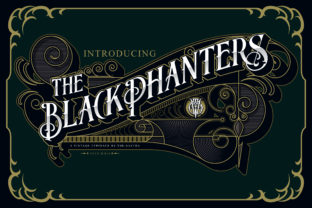 Blackphanters: A Bold Display Font Review