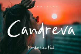 Candreva Typeface: Organic Display Font for Modern Web Design