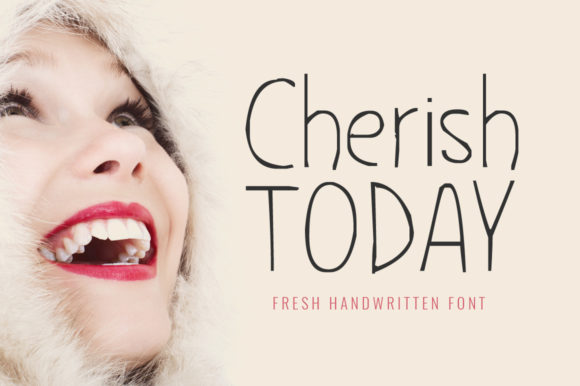 Cherish Today: A Smart Display Font for Standout Branding
