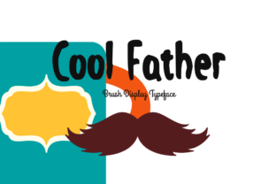 Cool Father Display Font for Editorial Branding