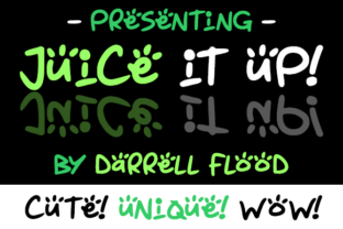 Juice It Up: The Quirky Display Font for Vibrant Digital Branding