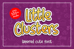 Little Clusters: The Whimsical Display Font for Bold Branding
