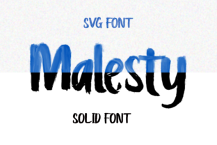 Malesty: A Bold Display Typeface for Editorial Design