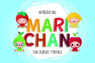 Marichan: The Whimsical Display Font for Playful Campaign Design