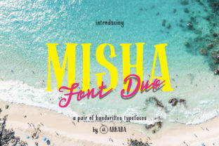Misha Duo Typeface for Bold Handmade Branding