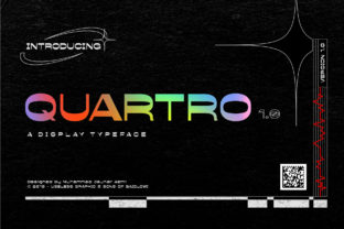 Quartro Display Font for Polished Brand Identity