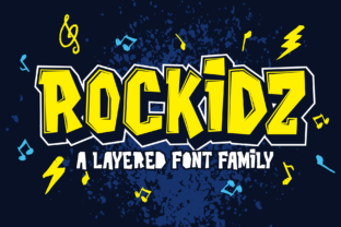 Rockidz: The Whimsical Handwritten Font for Bold Editorial Design