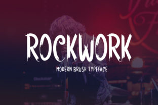 Rockwork Typeface: A Modern Display Font for Bold Branding