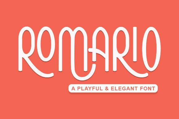 Romario Display Font: Modern Typography for Brand Identity
