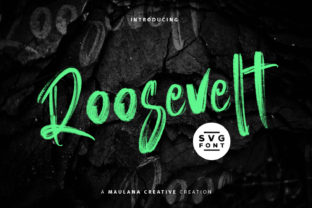 Roosevelt: A Bold Display Font for Handcrafted Branding