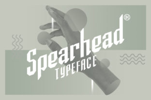 Spearhead Display Font for High-Impact Campaign Design