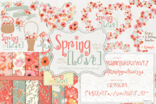 Spring Love Display Font for Boutique Branding