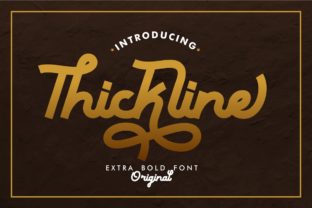 Thickline Typeface Review: Bold Display Fonts for Standout Branding