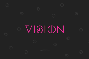 Vision Family: A Contemporary Geometric Display Typeface for Modern Web Design