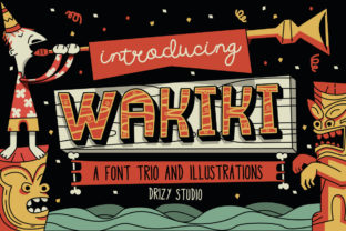 Wakiki Typeface Review: A Layered Display Font for Editorial Design
