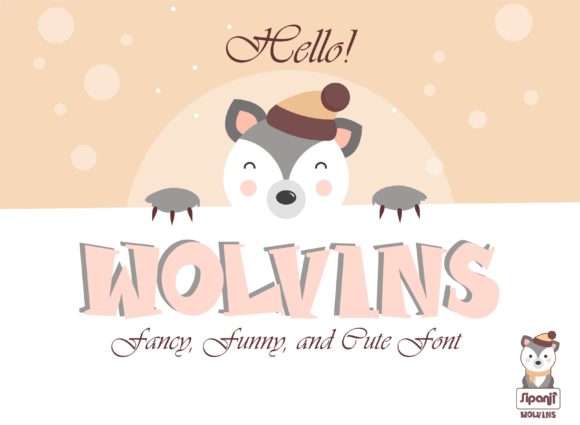 Wolvins: The Bold Display Font for Scroll-Stopping Social Media Graphics